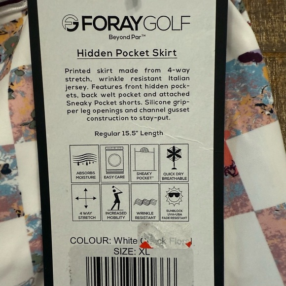 Foray Golf Skirt NWT - Picture 4 of 4
